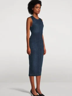 Esme Denim Midi Dress