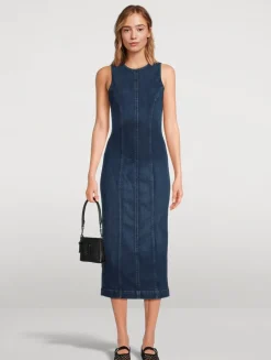 Esme Denim Midi Dress