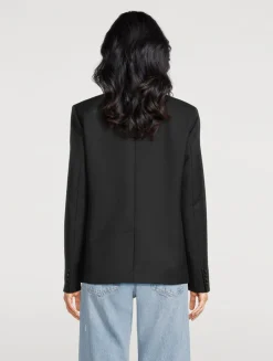 Evalyn Double-Breasted Blazer
