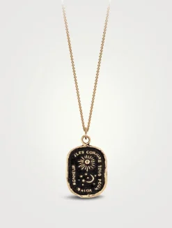 Everything For You 14K Gold Talisman Necklace