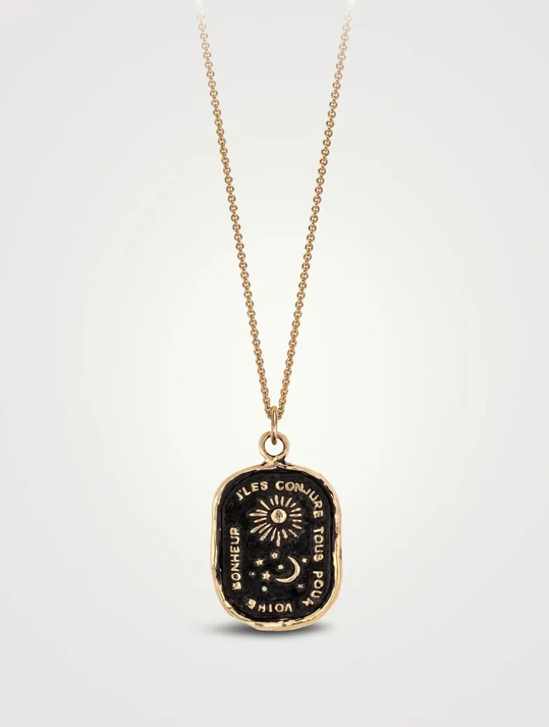 Everything For You 14K Gold Talisman Necklace