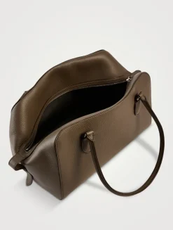 EW Leather Bowling Bag