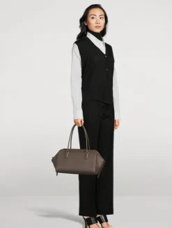 EW Leather Bowling Bag