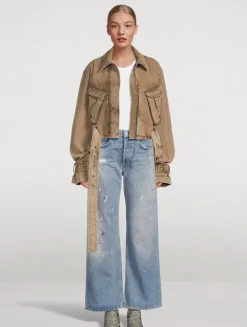 2021F Wide-Leg Jeans