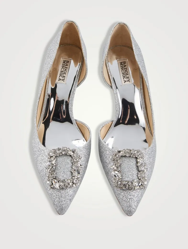 Fabia Embellished D’Orsay Pumps