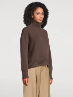 Fair Trade Cashmere Chunky Turtleneck Sweater