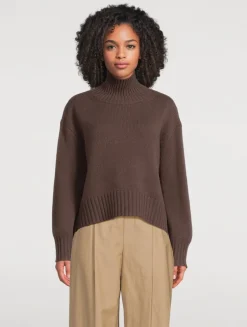 Fair Trade Cashmere Chunky Turtleneck Sweater