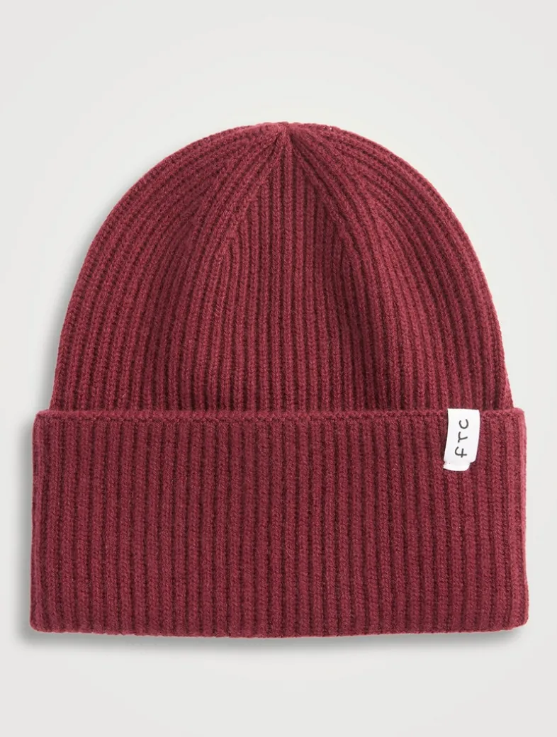 Fair Trade Cashmere Ribbed Toque