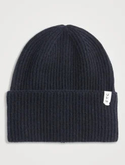 Fair Trade Cashmere Ribbed Toque