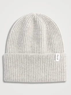 Fair Trade Cashmere Ribbed Toque