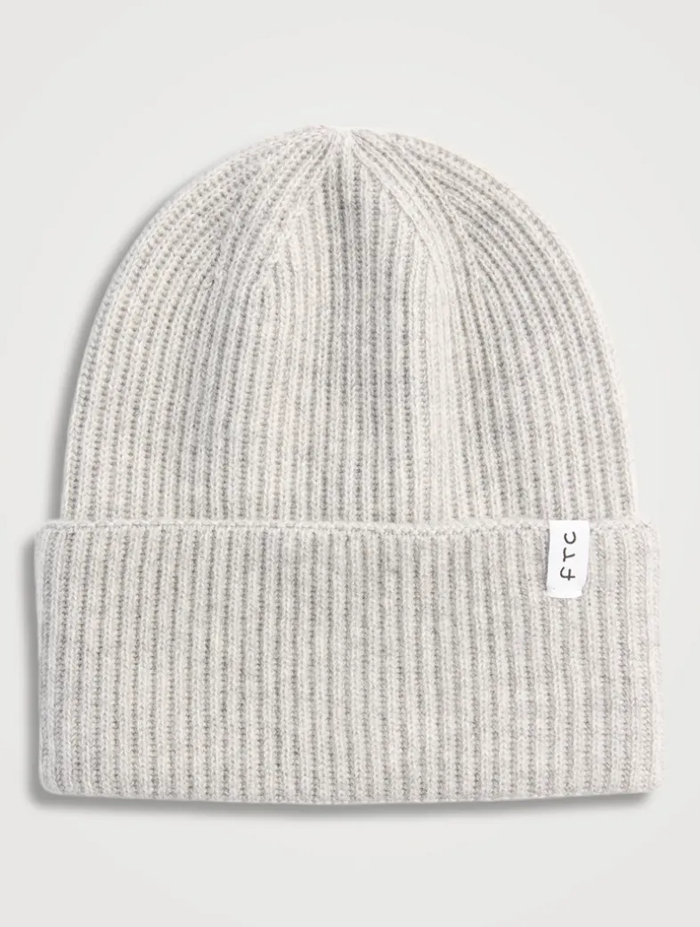 Fair Trade Cashmere Ribbed Toque