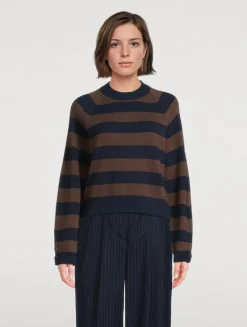 Fair Trade Cashmere Striped Sweater