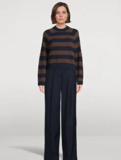 Fair Trade Cashmere Striped Sweater