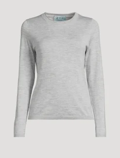 Fair Trade Cashmere Superfine Roundneck Sweater