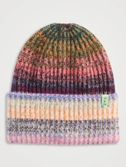 Fair Trade Cashmere UpKnit Multicolour Beanie