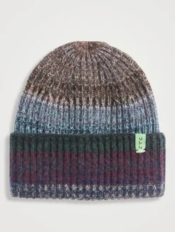 Fair Trade Cashmere UpKnit Multicolour Beanie