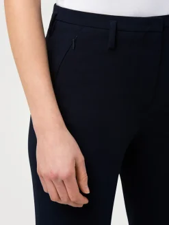 Farrah Wool High-Rise Bootcut Pants