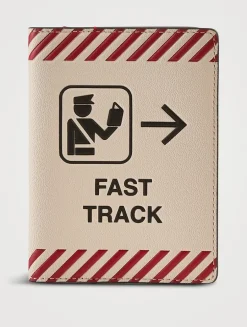 Fast Track Leather Passport Case