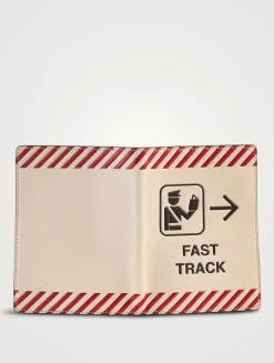 Fast Track Leather Passport Case