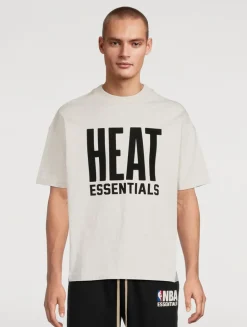 Fear of God Essentials x NBA Heat T-Shirt