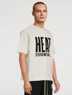 Fear of God Essentials x NBA Heat T-Shirt