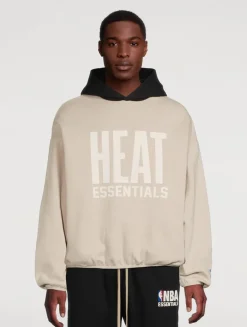 Fear of God Essentials x NBA Heat Hoodie