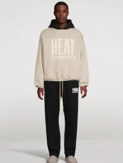 Fear of God Essentials x NBA Heat Hoodie