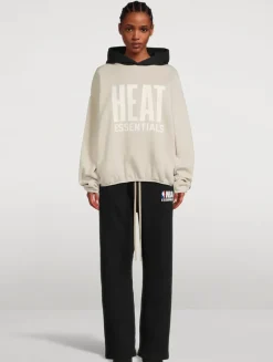 Fear of God Essentials x NBA Heat Hoodie