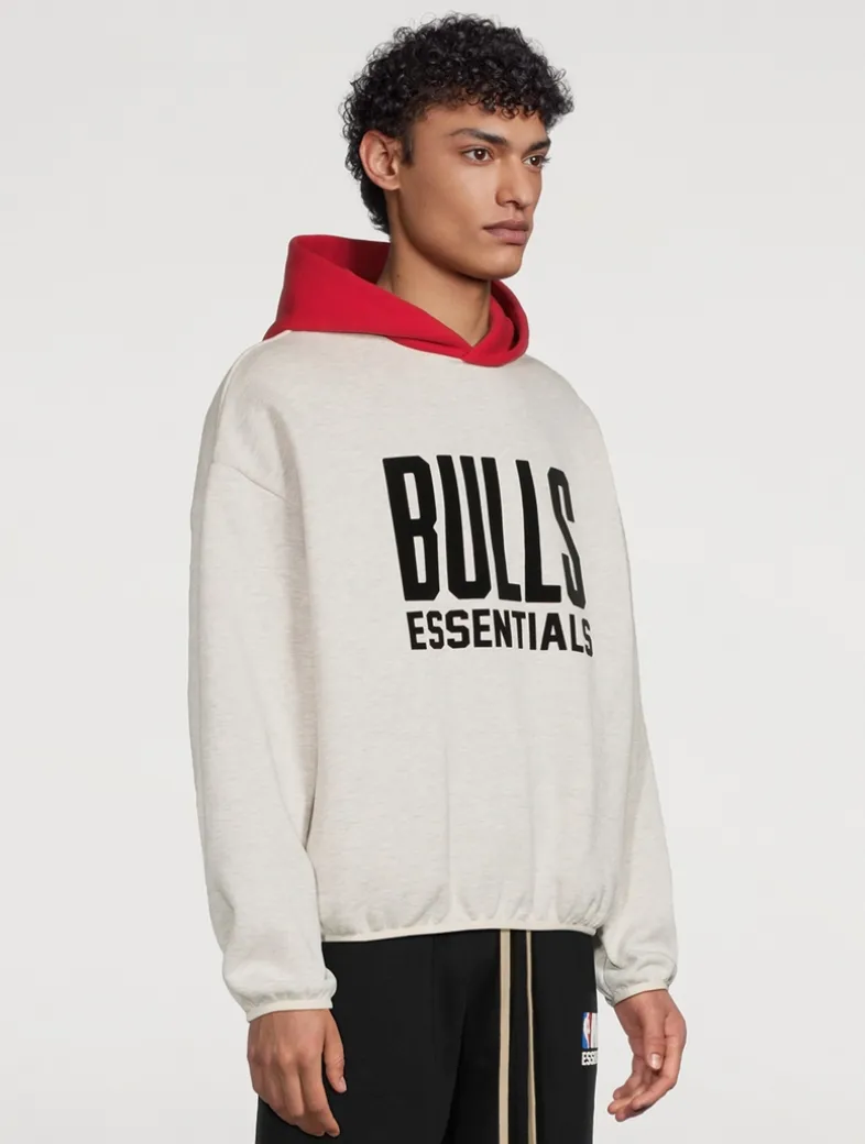 Fear of God Essentials x NBA Bulls Hoodie