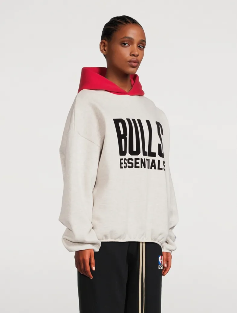 Fear of God Essentials x NBA Bulls Hoodie
