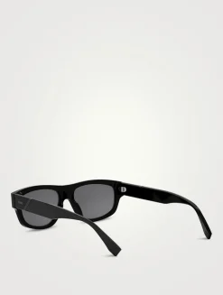 Fendi Diagonal Geometric Sunglasses