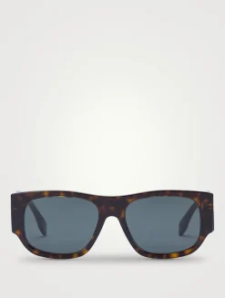 Fendi Diagonal Rectangular Sunglasses
