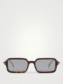 Fendi Selleria Rectangular Sunglasses