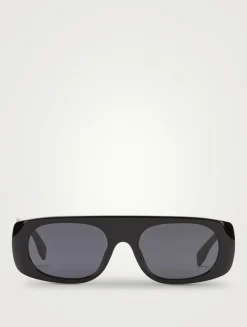 Fendi Signature Rectangular Sunglasses