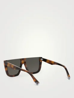 Fendi Way Oversized Square Sunglasses