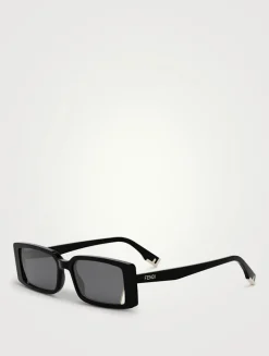 Fendi Way Rectangular Sunglasses