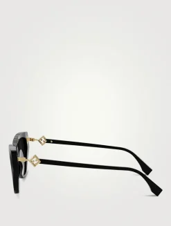 FF Diamond Cat Eye Sunglasses
