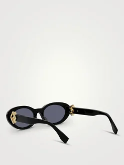 FF Diamonds Oval Sunglasses