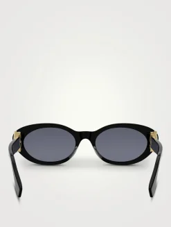 FF Diamonds Oval Sunglasses
