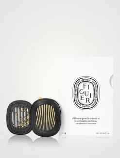 Figuier (Fig) Car Fragrance Diffuser & Refill Insert Set