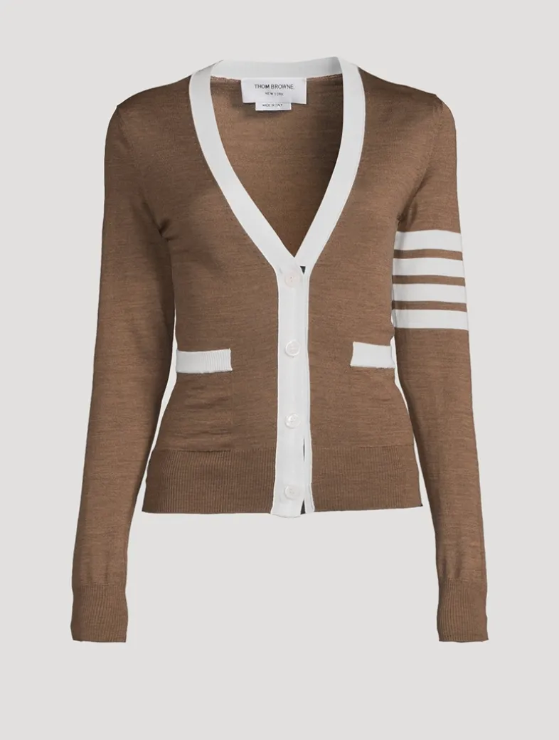 Fine Merino Wool Cardigan