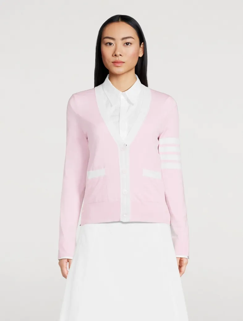 Fine Merino Wool Cardigan