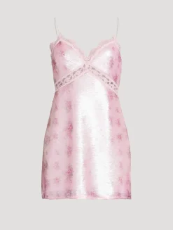 Finta Sequin Slip Dress