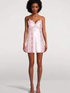 Finta Sequin Slip Dress