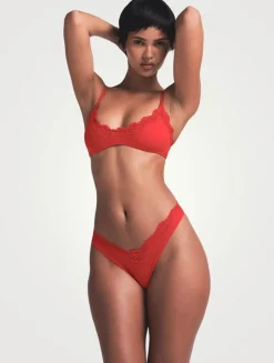 Fits Everybody Lace Dipped Thong