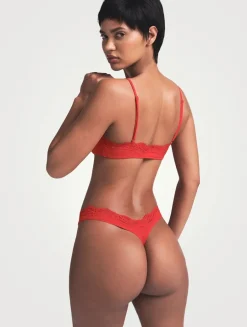 Fits Everybody Lace Dipped Thong