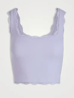 Fits Everybody Lace Tank Top