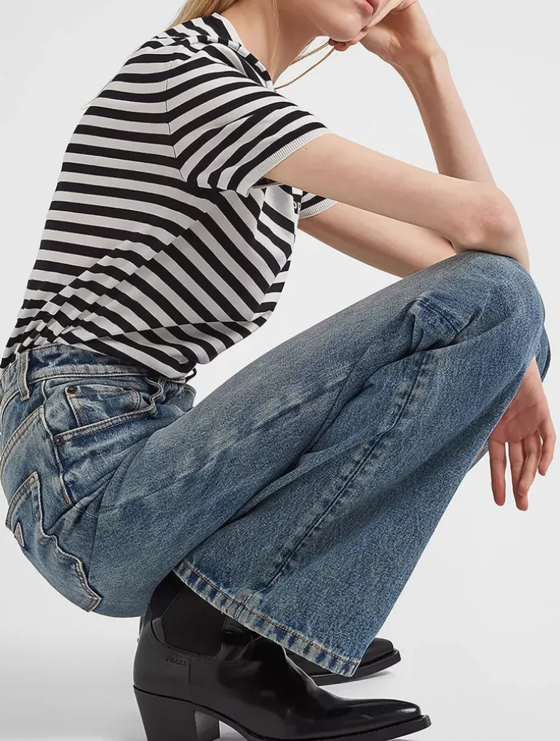Five-pocket Denim Jeans