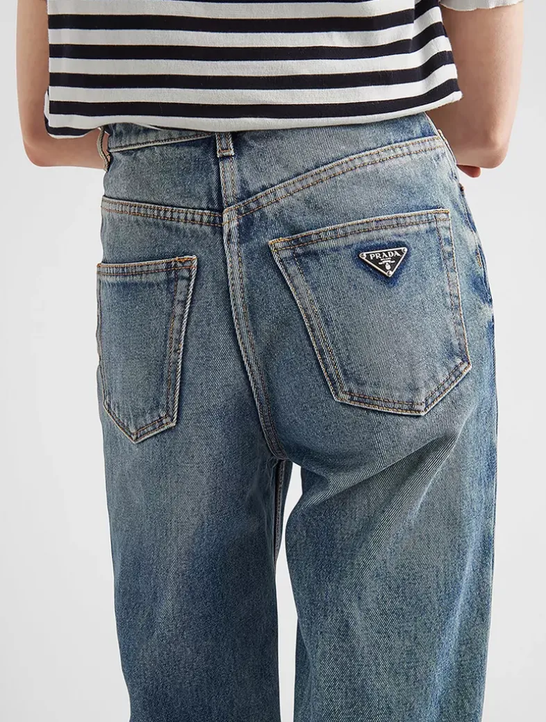 Five-pocket Denim Jeans