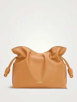 Flamenco Leather Clutch